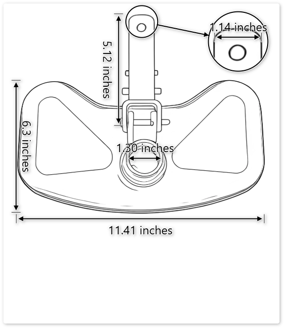 VHB002 Deluxe Vacuum Head with Swivel