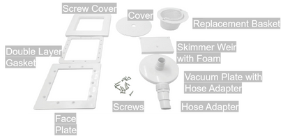 WS001 Full Set Small Mouth Wall Skimmer