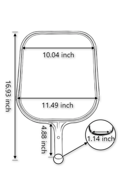SLS001 Standard Sallow Leaf Skimmer
