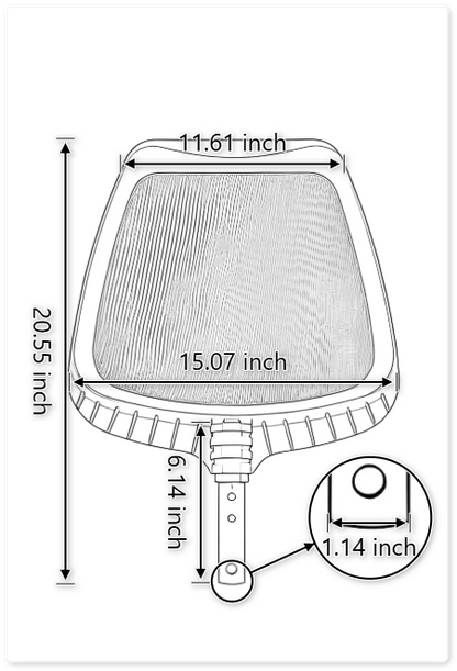 SLS003 Heavy Duty Sallow Leaf Skimmer