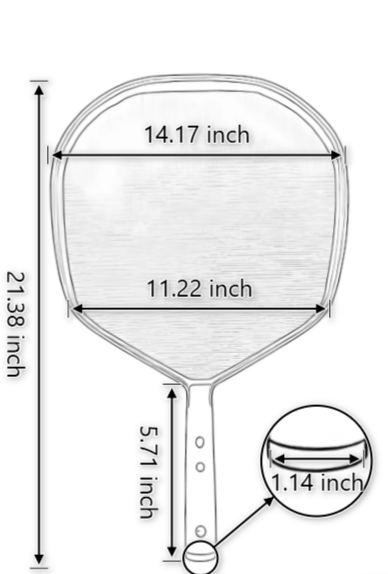 SLS004 Sallow Leaf Skimmer With Aluminum Handle