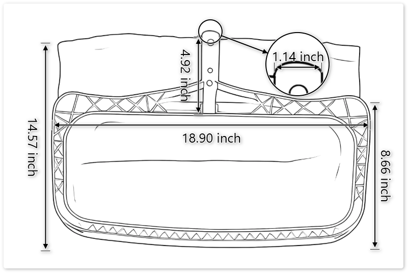 DLS001 Standard Deep Rake Skimmer